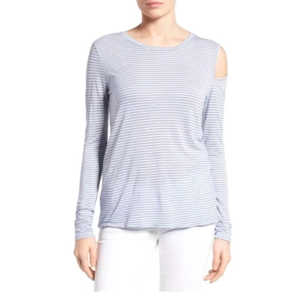 Velvet by Graham & Spencer Tops - Velvet By Graham & Spencer Cold Shoulder Top